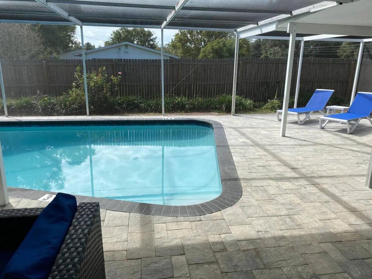 Spacious 5 Bedrooms 3 Bathrooms Family-Friendly Home With Heated Salt Pool Clearwater Extérieur photo